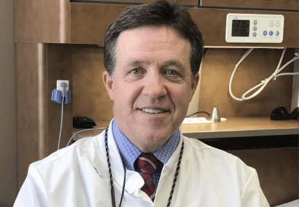 doctor smiling