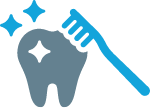 showing back molar